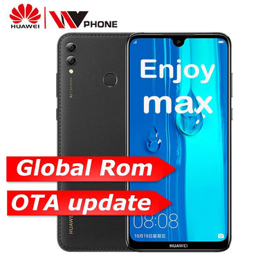 huawei y max Enjoy max 4G 64G snapdragon 660 Octa core Dual Front Rear Camera 7.12 inch 5000 mAh