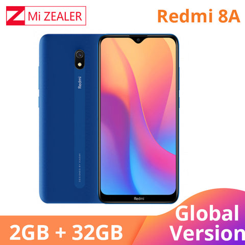 Original Global Version Xiaomi Redmi 8A 2GB RAM 32GB ROM Snapdragon 439 12MP Camera 5000mAh Battery Smartphone Octa cellhphone