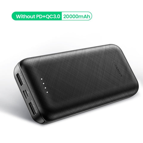 Ugreen Power Bank 20000mAh Fast Phone Charger Quick Charge 4.0 QC3.0 Portable External Battery for iPhone 11 XiaoMi PD Powerbank