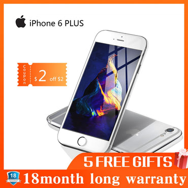 Refurbished Apple IPHONE 6 PLUS Smartphone 16GB / 64GB / 128GB ROM 5.5 Screen Mobile WIFI GPS 4G LTE Smart Phone iphone 6 Plus