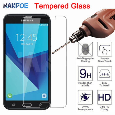 9H Tempered Glass For Samsung Galaxy J3 J5 J7 2015 2016 2017 Screen Protector Protective Glass on Samsung J2 J4 J6 J8 2018 Film