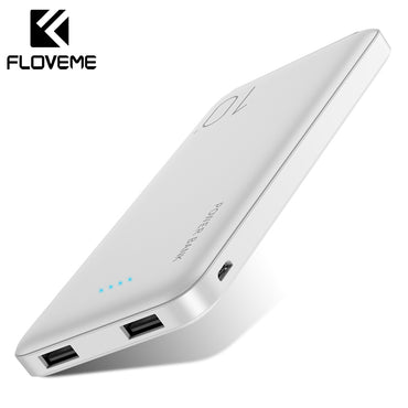 FLOVEME 10000mAh Power Bank For Xiaomi External Battery Portable Charger Double USB Mi Powerbank Poverbank Bateria Externa Movil