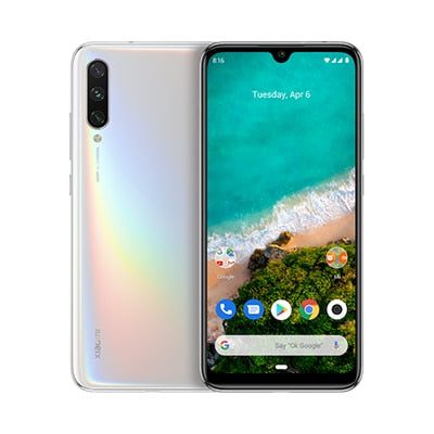 Xiaomi Mi A3 Smartphone (4GB RAM, 64GB ROM, phone mobile, free, new, cheap, battery 4030 mAh, Andriod one) [Global Version]