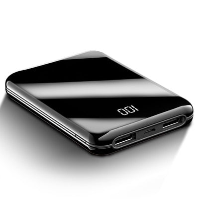 Xiaomi Full Screen Mini Power Bank 30000mah PowerBank External Battery USB Portable Phone Battery Charger for IPhone Poverbank