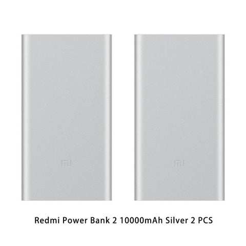 New Xiaomi Mi Power Bank 3 10000 mAh Redmi Power Bank 20000mAh Dual USB Port Quick Charge Powerbank Ultra-thin External Battery