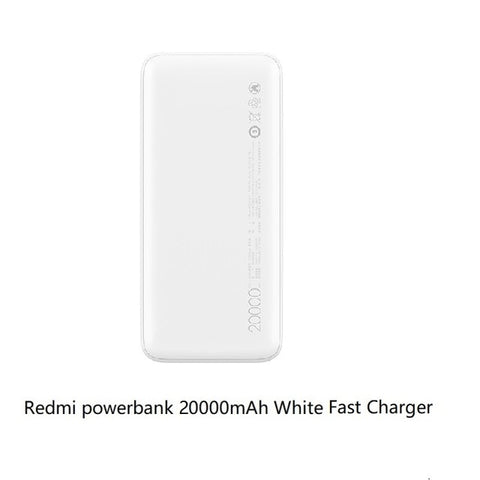 New Xiaomi Mi Power Bank 3 10000 mAh Redmi Power Bank 20000mAh Dual USB Port Quick Charge Powerbank Ultra-thin External Battery