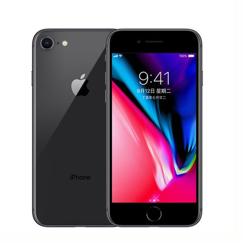 Original Apple iPhone 8 2GB RAM 64GB/256GB Hexa-core IOS 3D Touch ID LTE 12.0MP Camera 4.7" inch Apple Fingerprint 1821mAh