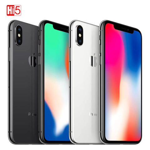 2017 Unlocked Original Apple iphone X 5.8" 3GB ROM 64GB/256GB Face ID 2716mAh Hexa Core 12MP iOS 4G LTE SmartPhone Fingerprint