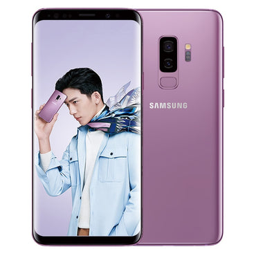 Samsung Galaxy S9 Plus S9+ G965U Original Unlocked LTE Cell Phone Octa Core 6.2" Dual 12MP 6GB RAM 64GB ROM NFC Snapdragon 845