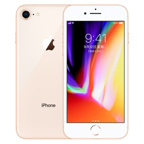 Original Apple iphone 8 Plus Hexa Core iOS 3GB RAM 64GB/256GB ROM 2691mAh 5.5 inch 12MP Fingerprint LTE Mobile Phone