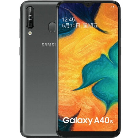 Samsung Galaxy A40s 4G LTE Android Smartphone 6.4 Inch Octa Core 6GB 64GB 5000mAh Super-fast charging Face unlock Mobile phone