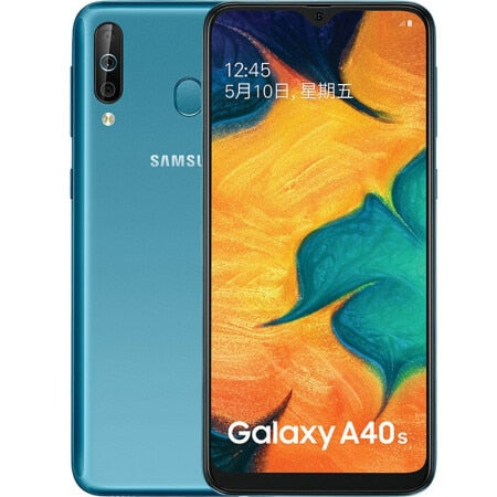 Samsung Galaxy A40s 4G LTE Android Smartphone 6.4 Inch Octa Core 6GB 64GB 5000mAh Super-fast charging Face unlock Mobile phone