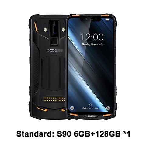 IP68 DOOGEE S90 Modular Rugged Mobile Phone 6.18inch Display 5050mAh Helio P60 Octa Core 6GB 128GB Android 8.1 Andriod 8.1 16.0